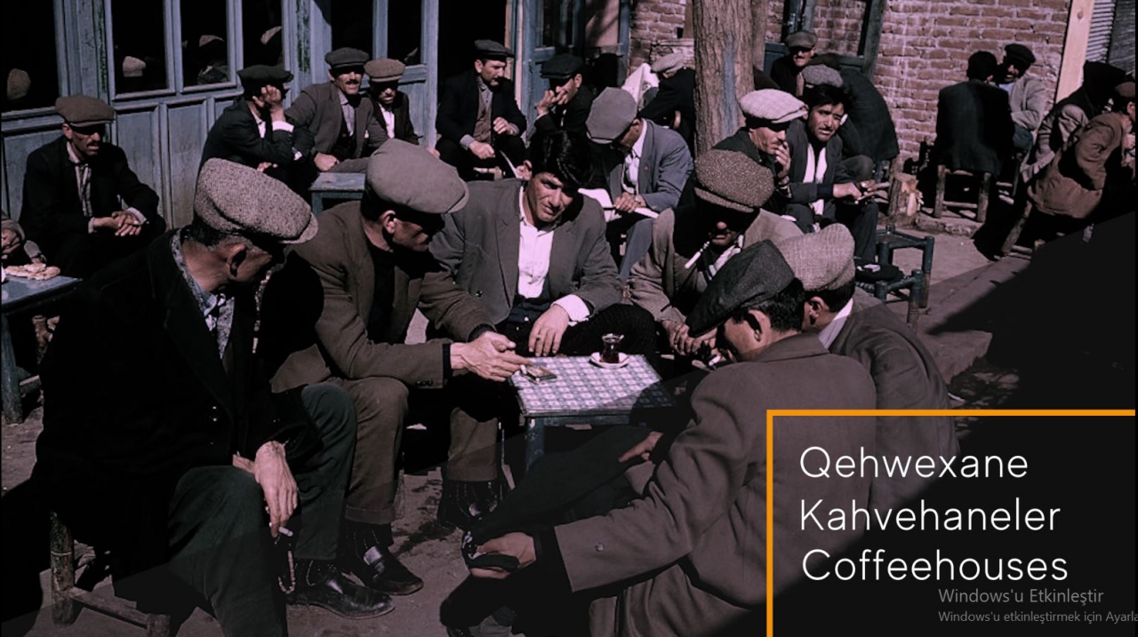 DKVD SÖZLÜ TARİH ÇALIŞMALARI: ''Diyarbakır/Sur: Bir Bellek Yolculuğu''   Qehwexane/Kahvehaneler/Coffeehouses
